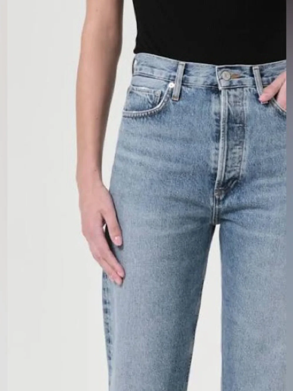 NEW Agolde 90s Pinch Jeans High Rise Straight Leg Womens Size 26